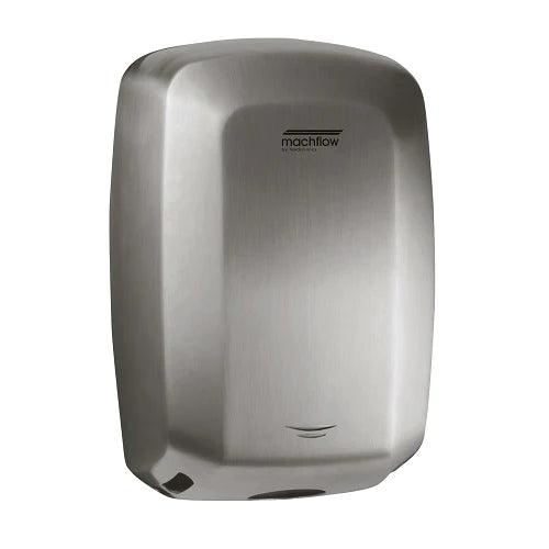 Saniflow® M09ACS MACHFLOW® Hand Dryer - Stainless Steel with Satin (Brushed) Finish High-Speed Universal Voltage