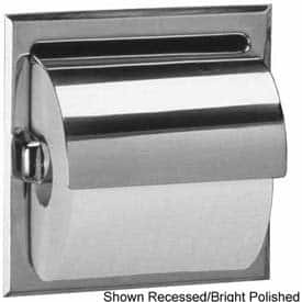 Bobrick B-66997  Surface Mounted Single Roll Toilet Tissue Dispenser With Hood