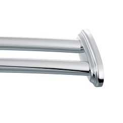 Moen DN2141CH Chrome adjustable curved shower rod
