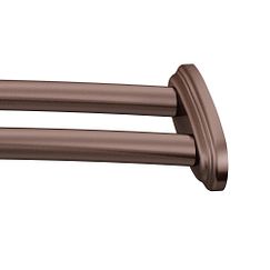 Moen DN2141OWB Old world bronze adjustable curved shower rod