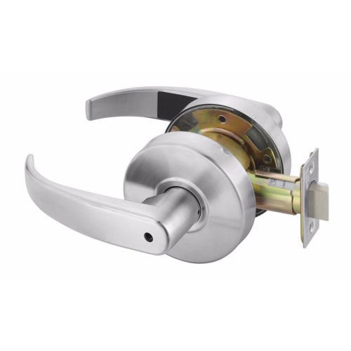 Yale PB4602LN Cylindrical Privacy Lever Lockset, 2-3/4" Backset, Grade 2